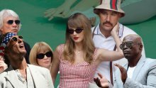 Slavne face napunile tribine na US Openu: Taylor Swift nije skidala ruke s Travisa Kelcea