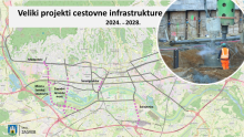Pogledajte na karti što će sve to točno graditi u Zagrebu u naredne četiri godine
