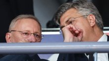 Vrh vlade na košarci: Što to Plenković s Božinovićem povjerljivo šapuće?