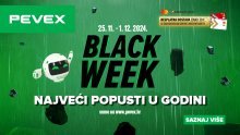 Black Week je stigao na www.pevex.hr!