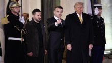Trump se sastao s Macronom i Zelenskim: 'Čini se da svijet pomalo luduje'