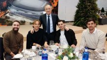 Luka Modrić bio je zvijezda božićnog ručka Reala, no svi su se pitali gdje je nestao Mbappe