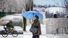 Gusti snijeg diljem zemlje, na obali nevrijeme. HAK i DHMZ izdali upozorenja