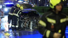 U Zagrebu izgorio Mercedes suvlasnika kluba Ritz? Policija sumnja da je požar podmednut