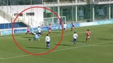 Pogledajte fantastičnu reakciju kojom je Diallo spasio gol Hajduka! Glavom je 'očistio' s gol-crte