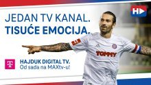 Što Hajduk dobiva svojim kanalom na MAXtv-u?