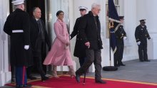 Ma kakve salonke: Druga dama Amerike na inauguraciju stigla u udobnim čizmama