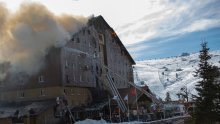 Najmanje deset mrtvih na skijalištu u Turskoj, usred noći buknuo požar u hotelu