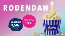 CineStar slavi 22. rođendan! U srijedu 29. siječnja ulaznice samo 3,50 eura!