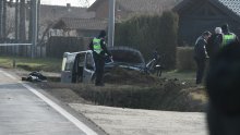 Kombi sletio s ceste kod Pitomače: Pet osoba u bolnici, dvije teško ozlijeđene
