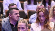 Rijetko pojavljivanje: Goran Vlaović i Ivana Mišura nisu propustili večer posvećenu Dinamu