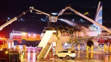 Zapalio se putnički zrakoplov u južnokorejskom gradu Busan, troje ozlijeđenih