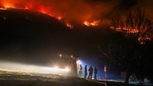 Lokaliziran požar podno Učke; vatra progutala 260 hektara trave i raslinja