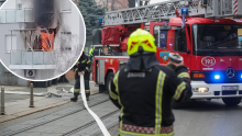 Eksplozija i požar u zagrebačkoj Dubravi: 'Cijeli stan je izgorio'