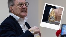 Zdravko Mamić na presicu stigao sa zlatnim satom čija je vrijednost veća od 100 tisuća eura