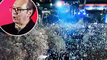 Vučić gutao knedle pa zaurlao: Idem s Trumpom i Ficom u Moskvu. Uništit ću obojene revolucije u cijelom svijetu!