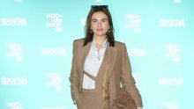 Branka Krstulović u odijelu koje je osmislila Victoria Beckham, a cipele su tek pun pogodak