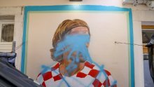 Uništen mural Luke Modrića u Zadru