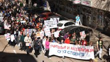 Masovni prosvjedi u Srbiji, mnogi građani odazvali se pozivu studenata na štrajk