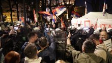 Prosvjed ispred državne televizije u Beogradu, studenti poručili da zahtjevi nisu ispunjeni