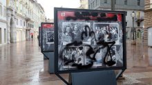 Vandali uništili izložbu 'Partizanke' na Korzu
