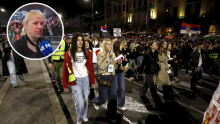 Majka poginulog mladića sa suzama dočekuje studente u Beogradu: 'Ovo se ne može opisati'