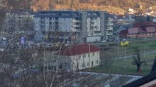 Teška prometna nesreća u Krapini, sudarila se tri vozila, intervenirao i helikopter