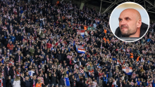 Sopić šokiran morbidnom porukom: 'To je užas i nije za stadion!'
