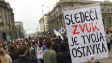 Tisuće srbijanskih studenata danas ispred Generalštaba: 'Ovo je posljednja linija obrane'
