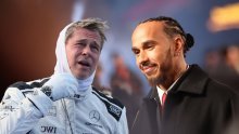 Brad Pitt neće zaboraviti vožnju s Hamiltonom: 'Grebao je po prozorima i molio da izađe'