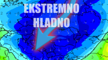 IstraMet upozorava: Na naš dio Europe sručit će se ekstremno hladan zrak