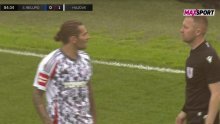 Pogledajte kako je Livaja poludio na suca i dobio žuti karton; to je veliki problem za Hajduk