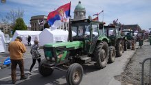 FOTO Stigli traktori, dižu se šatori... Pogledajte pripreme za skup u Beogradu