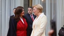 Prve dame Hrvatske i Poljske u posjeti Muzičkoj akademiji i KB Sveti duh