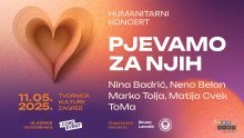 Humanitarni koncert za troje mališana 11. svibnja u Tvornici kulture