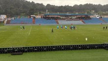 Do zadnjeg se nije znalo hoće li utakmica Šibenika i Dinama biti odgođena; pogledajte scene sa Šubićevca