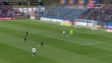Hajdukov Ukrajinac je izašao sam ispred Zelenike i nije zabio; pogledajte kako je pogodio vratnicu