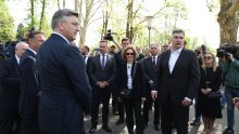 Milanović i Plenković zajedno u Jasenovcu, rukovali se nakon dugo vremena