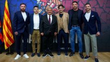 Predsjednik Barcelone Joan Laporta ugostio izbornika Zlatka Dalića