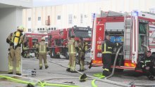 Požar na kamionu u Splitu ugasilo devet vatrogasaca