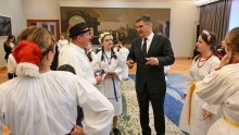 Društvo hrvatsko-slovenskog prijateljstva na Pantovčaku: Milanoviću pokazali što je to Zeleni Jurij