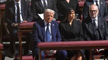 Ponašanje Donalda Trumpa na papinom sprovodu izazvalo zgražanje