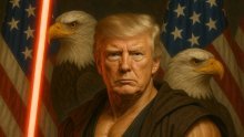 Nakon objave o papi, Bijela kuća greškom Trumpa prikazala kao zlikovca iz Ratova zvijezda