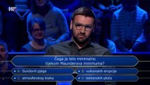 Zbog riskiranja izgubio 13 tisuća eura u 'Milijunašu': Biste li vi znali odgovor?