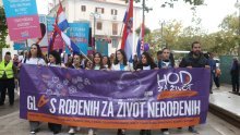 'Hod za život' blokira centar Zagreba: Obustavlja se promet tramvaja