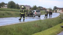 Teška prometna nesreća kod Koprivnice, vatrogasci izvlače ozlijeđene iz vozila