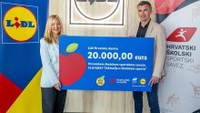 Lidl HŠSS-u donirao 20 tisuća eura za inkluziju djece s teškoćama u razvoju u školski sport