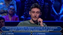 Pitanje o kornetu u 'Milijunašu' zaustavilo natjecatelja pred većim dobitkom