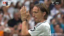Luka Modrić je izašao iz igre; pogledajte što se onda dogodilo na Santiago Bernabeuu