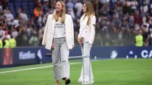 Za posljednju utakmicu sezone Vanja Modrić i Iva Šarić odabrale su isti stajling